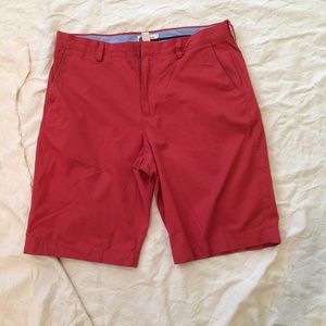 J. Crew Flat Front Sz 34 Men Shorts